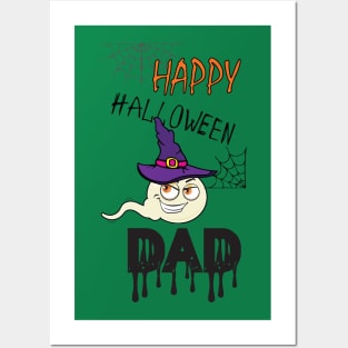 Happy Halloween Dad Posters and Art